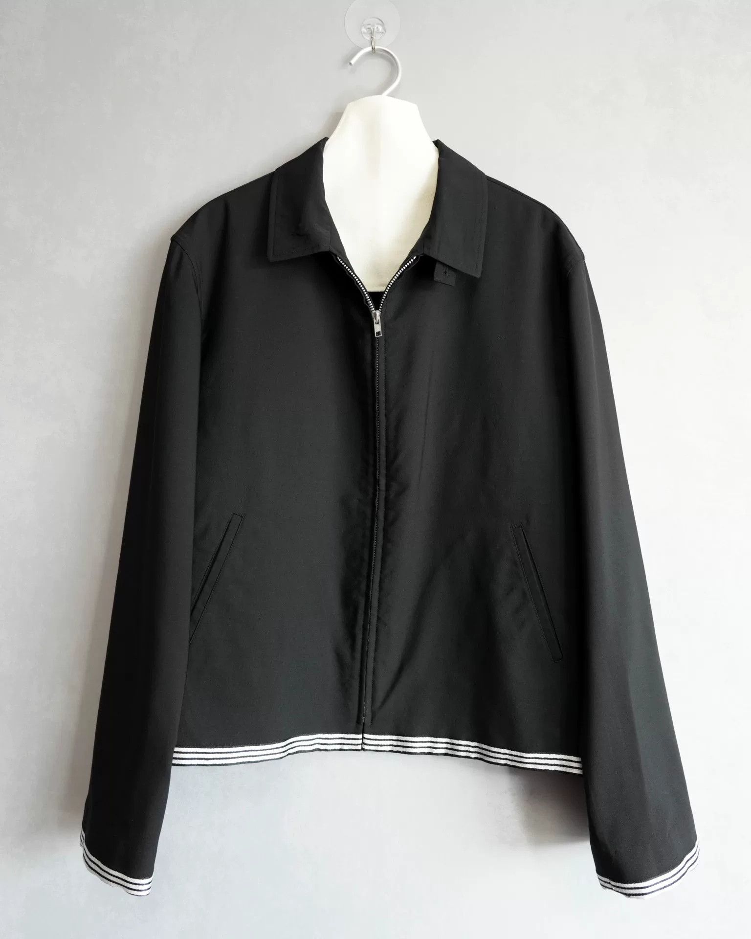 Yohji Yamamoto yohji yamamoto black wool zip jacket Size US L / EU 52-54 / 3 - 1 Thumbnail