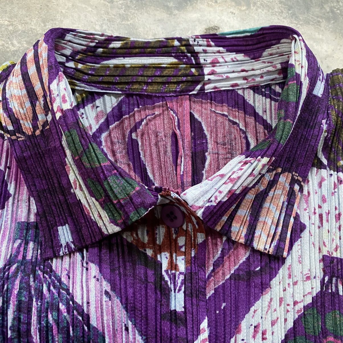 Pleats Please Issey Miyake PLEATS PLEASE Issey Miyake Air Ballon Button Up Shirt Size M / US 6-8 / IT 42-44 - 5 Thumbnail