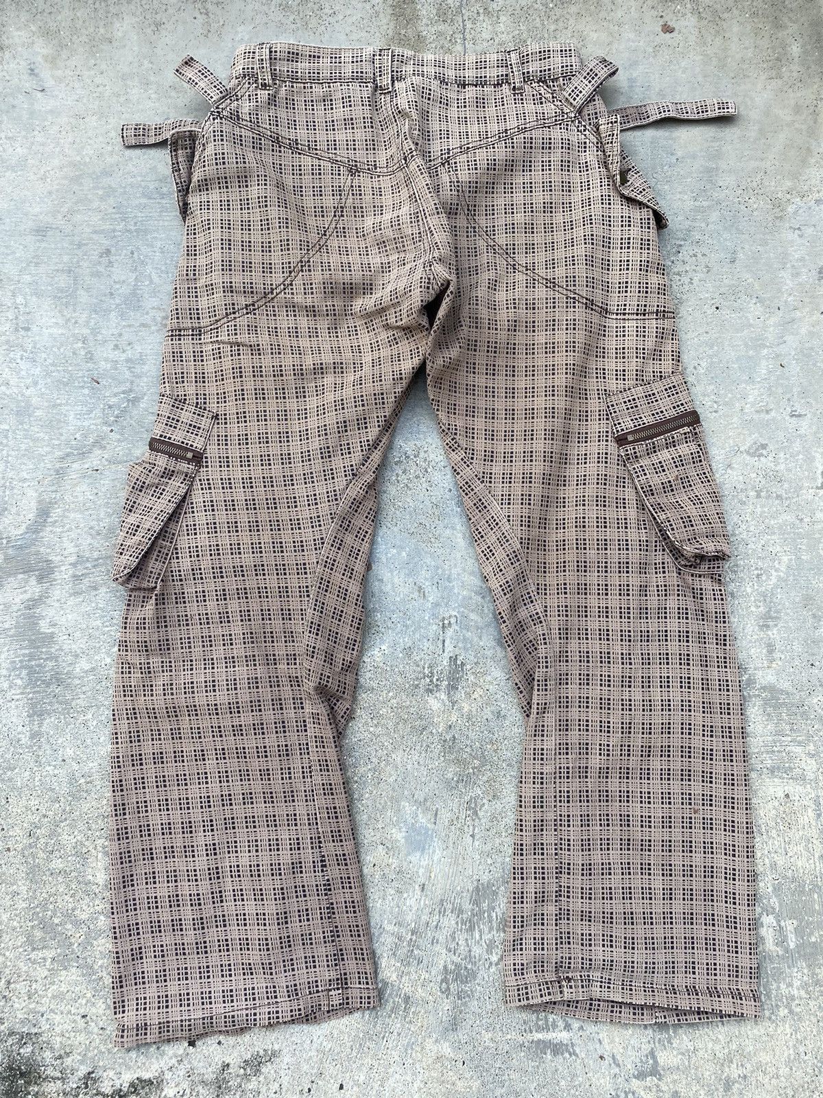 Japanese Brand VINTAGE JAPAN NAONI KINO FLARE BAGGY TORNADO Size US 30 / EU 46 - 2 Thumbnail