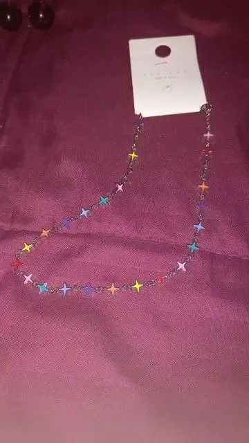 VIBE Multicolor Star Chain Necklace Size ONE SIZE - 6 Thumbnail