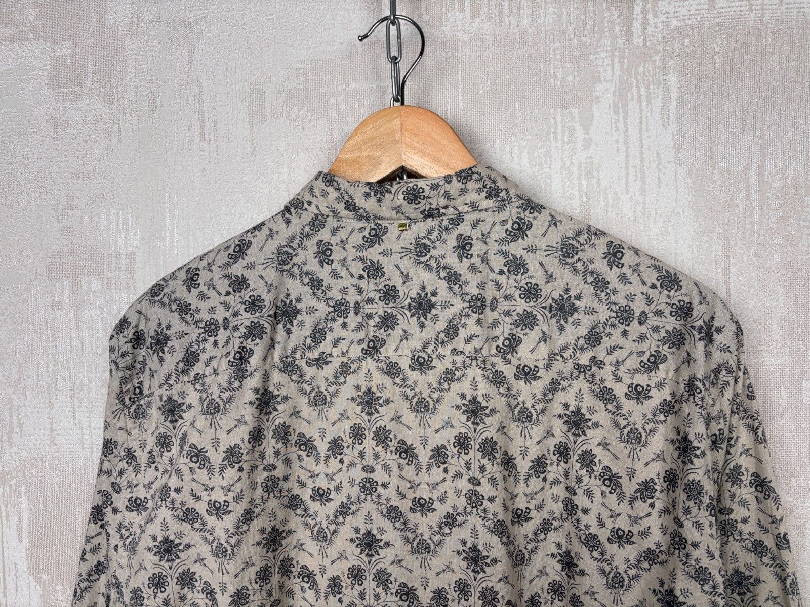 Pretty Green Pretty Green Floral Long Sleeve Shirt Size US L / EU 52-54 / 3 - 14 Thumbnail
