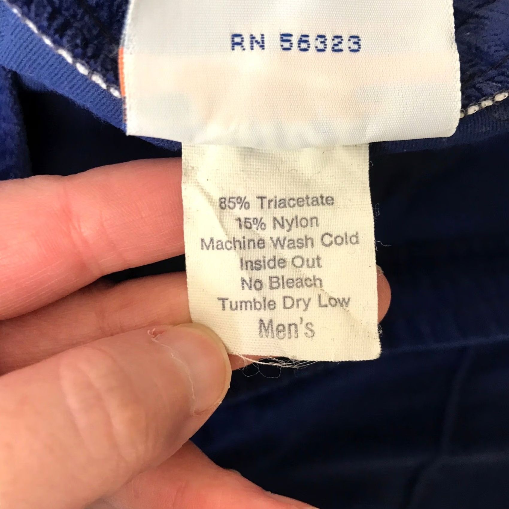 Nike VINTAGE Nike Sportswear Blue Velour Pintuck Track Pants Mens Large Made USA Size US 33 - 8 Thumbnail