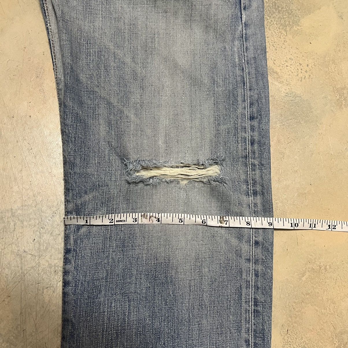 Edwin Edwin Distressed Design Denim Jeans Size US 29 - 13 Thumbnail