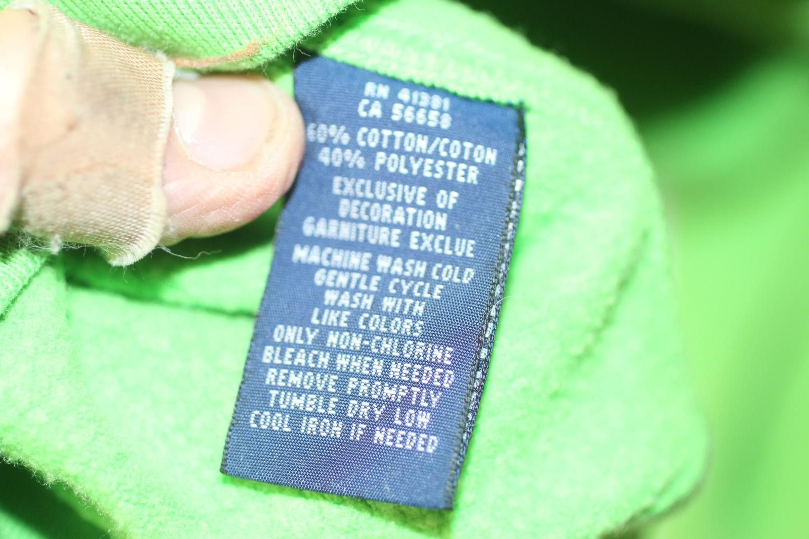 Polo Ralph Lauren Ralph Lauren Polo Full Zip Hoodie Green Pony Men’s Medium Size ONE SIZE - 8 Thumbnail