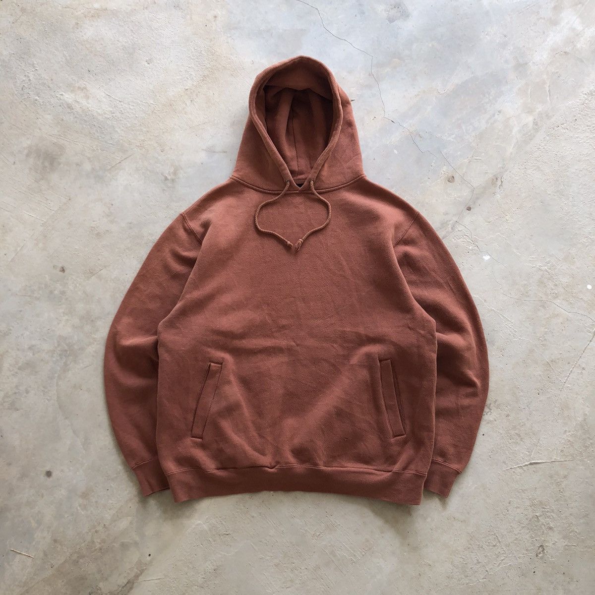 STUSSY “Big & Meaty” Rare Backprint Hoodie Sweatshirt