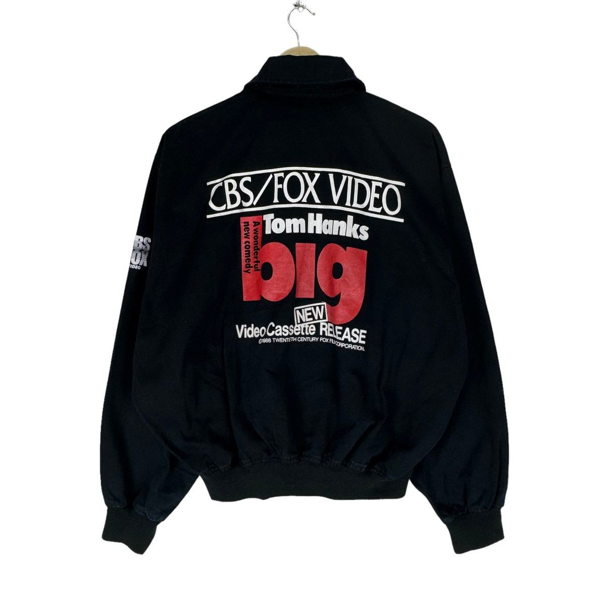 ☀️80s BIG TOM HANKS COMEDY MOVIE 20 CENTURY FOX JACKET display picture 2