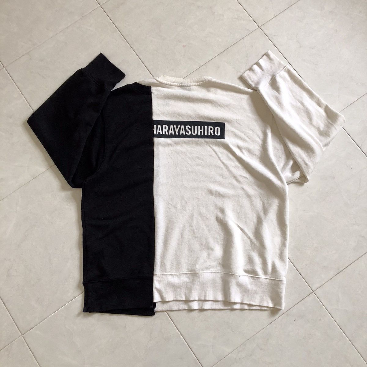 Maison MIHARA YASUHIRO Good Inspiration by MIHARAYASUHIRO Cut n Sew Sweatshirt Size US XXL / EU 58 / 5 - 2 Thumbnail