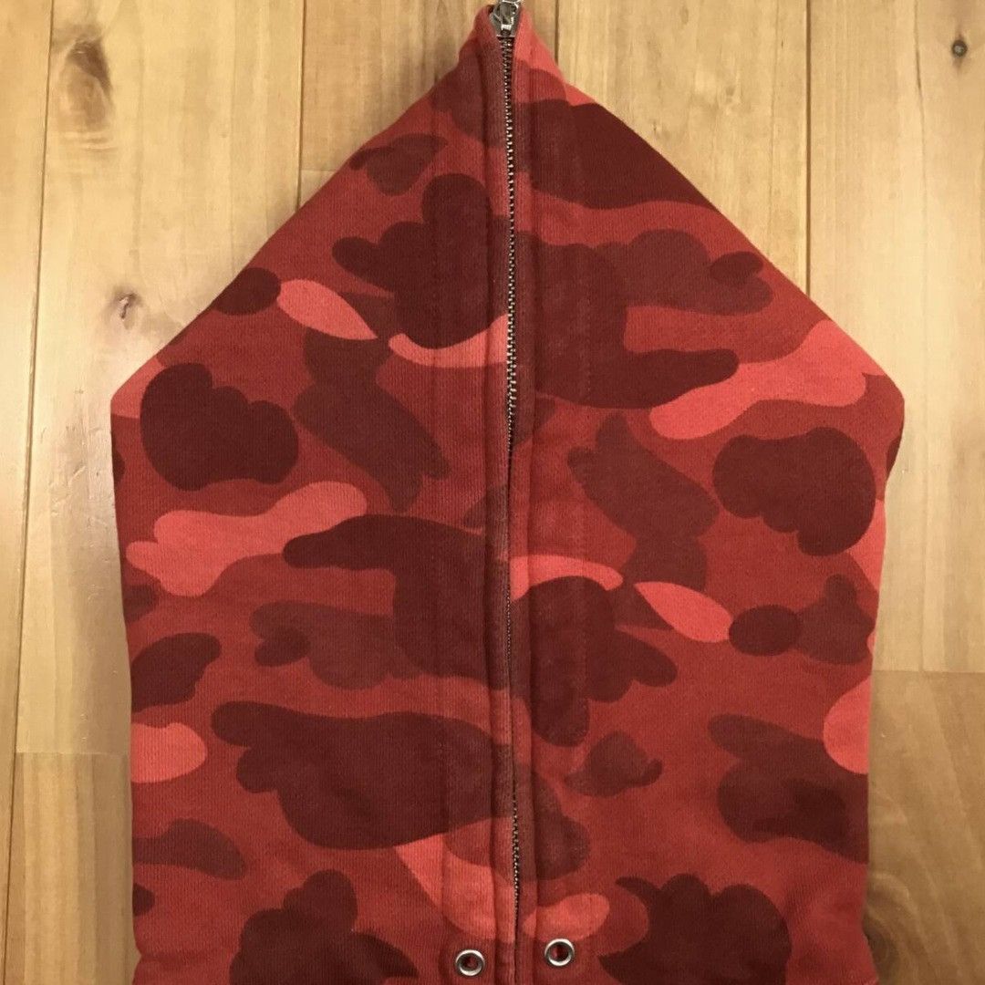 Bape BAPE Red camo full zip hoodie a bathing ape NIGO Size US L / EU 52-54 / 3 - 4 Thumbnail