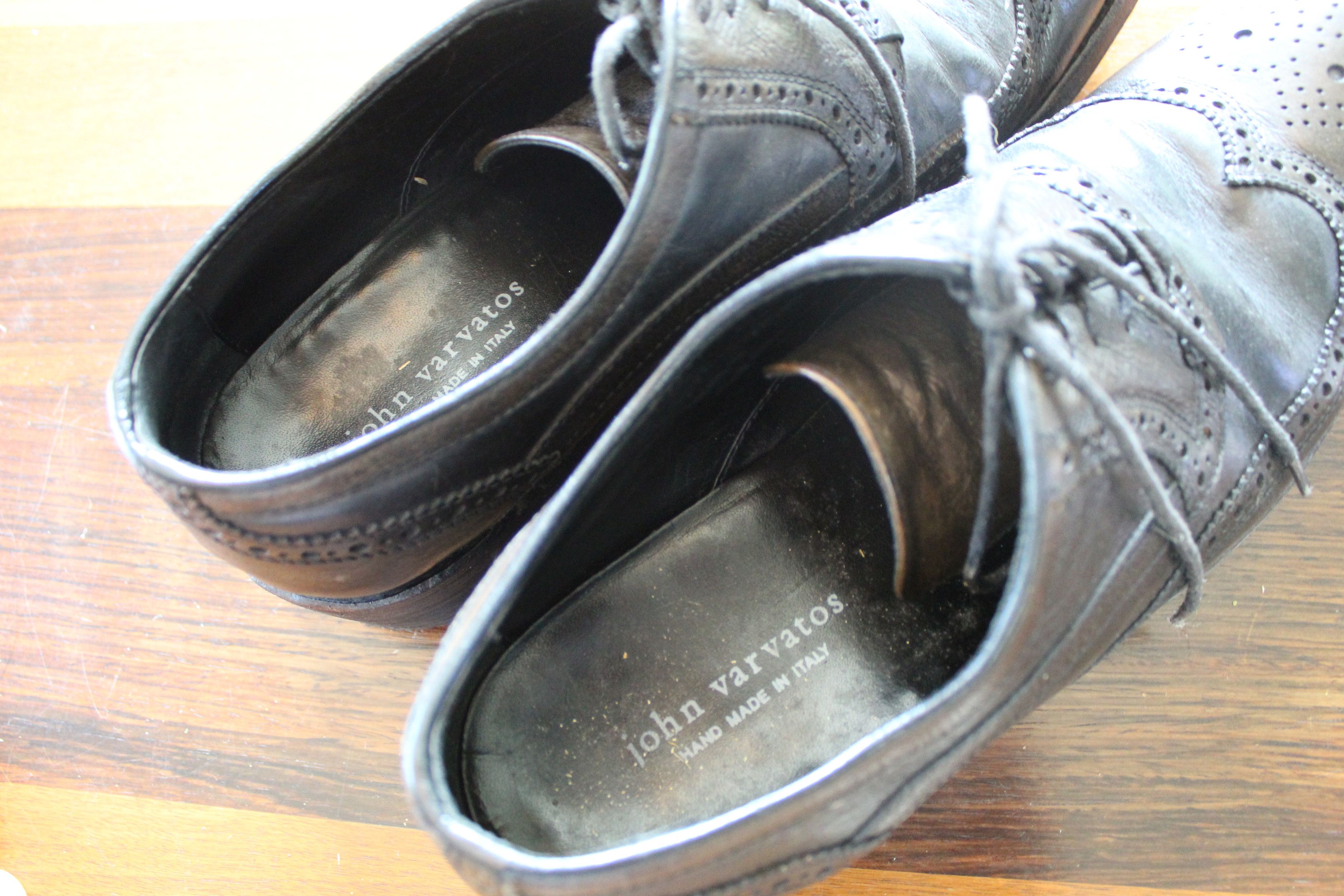 John Varvatos Varvatos Handmade in Italy — Wingtip Oxford w/ Cuban Heel Size US 11 / EU 44 - 3 Thumbnail