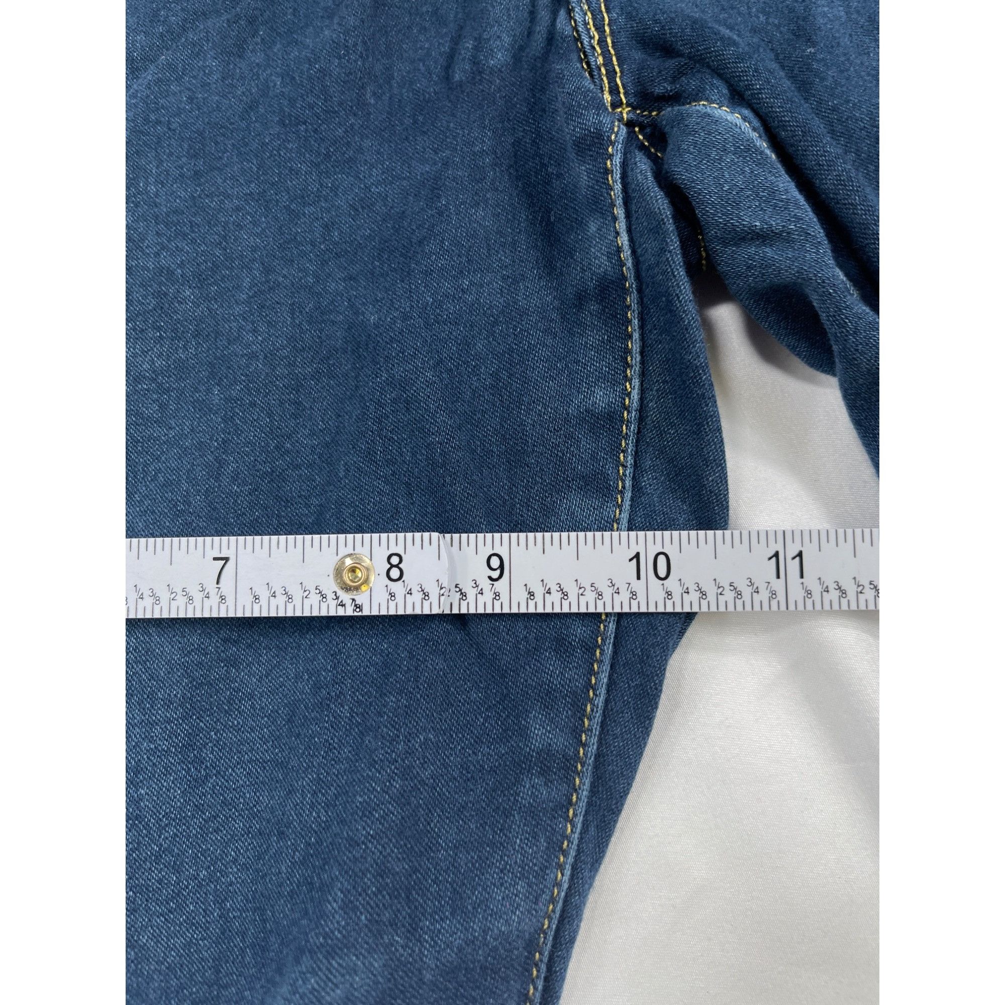 Michael Kors Michael Kors SKU 7680 Womens Blue Denim Izzy Skinny Jeans S Size 32" / US 10 / IT 46 - 6 Thumbnail
