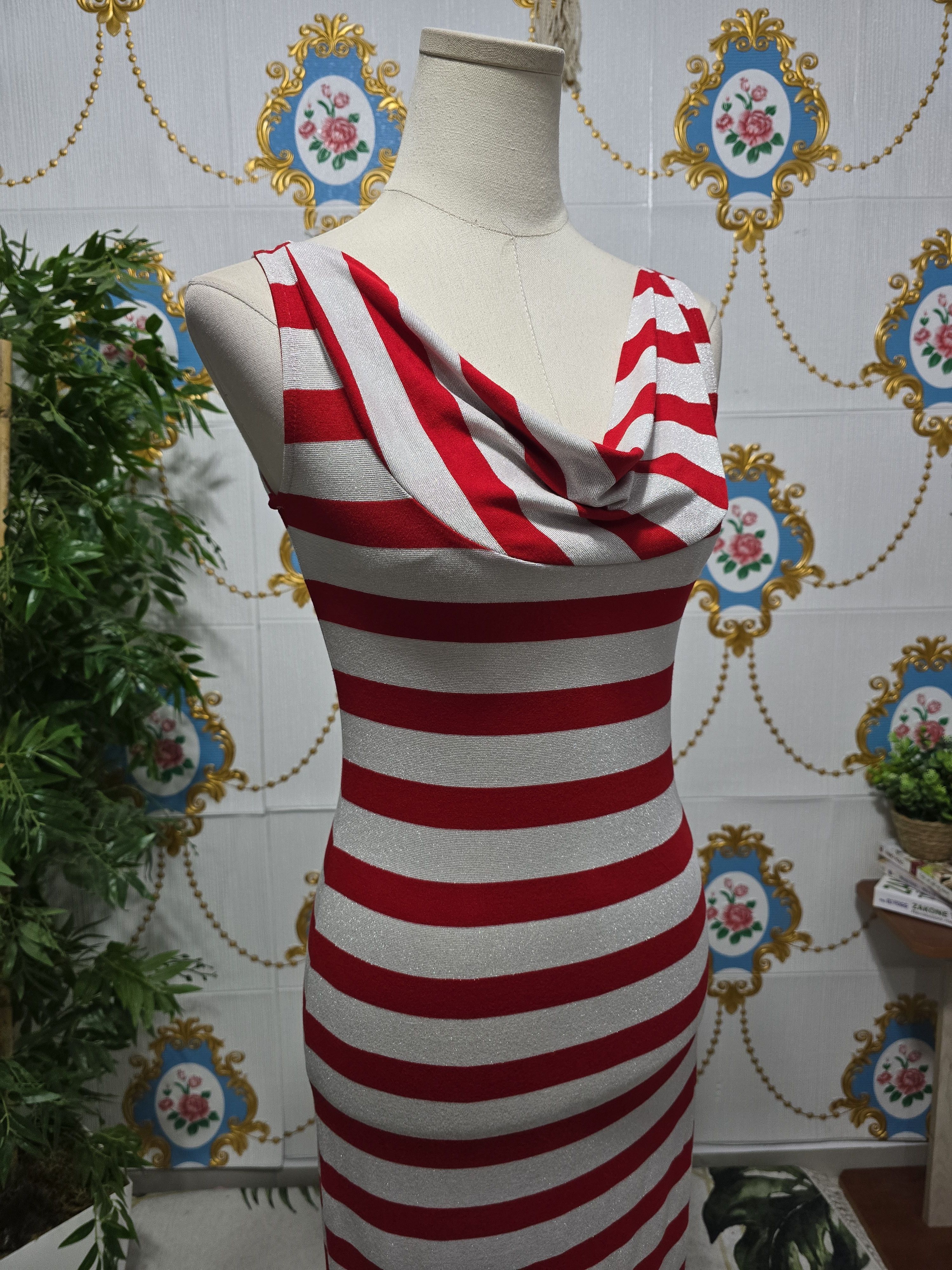 Liu Jo LIU JO beachwear women xs/s , red and white long dres Size XS / US 0-2 / IT 36-38 - 6 Thumbnail