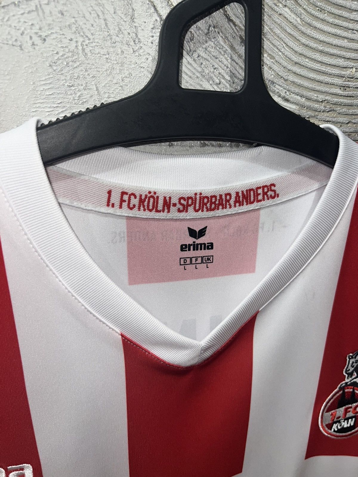 Erima × Vintage 1 Fc Koln Erima Rewe Jersey White Red Heintz 3 Size US L / EU 52-54 / 3 - 3 Thumbnail
