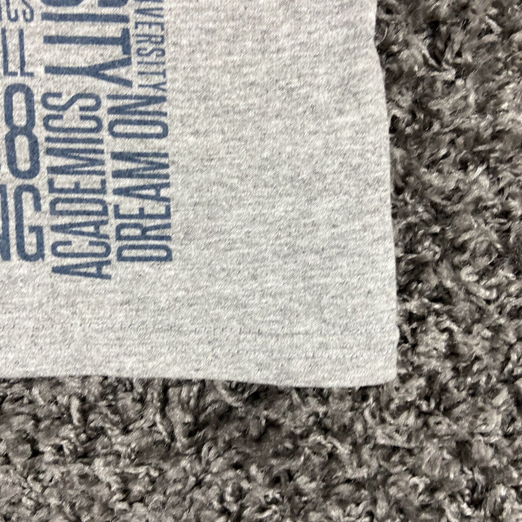 Gildan Gildan Dry Blend Utah State Aggies T Shirt Gray Blue Short Sleeves Adult Large T Shirt Mens Blue Gray Utah State Aggies Gildan Dryblend Size US L / EU 52-54 / 3 - 3 Thumbnail