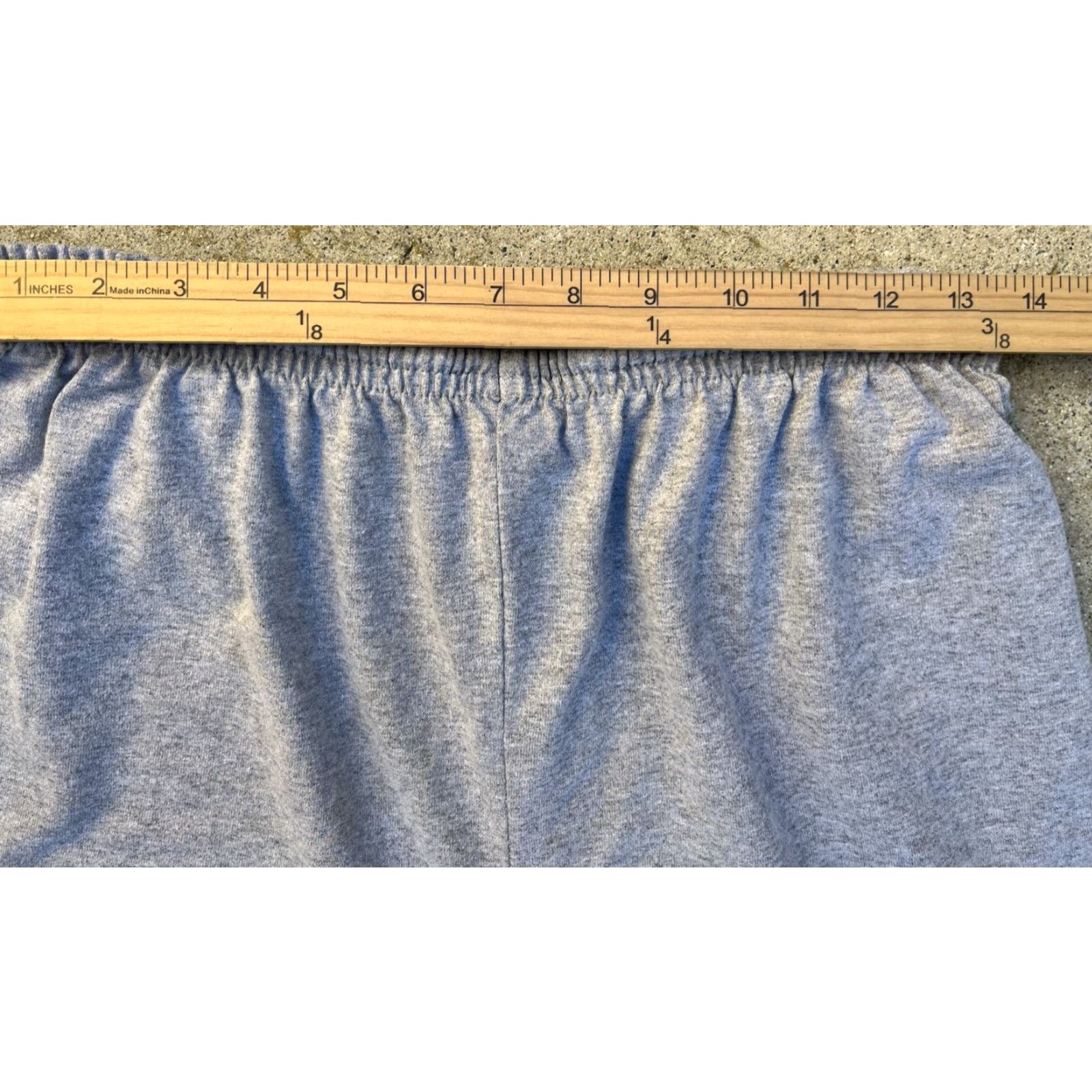 Vintage Unbranded NAVY Shorts Athletic Gray 80s High Waist Gym USA S Inseam 5" Cotton Polyester Blend Men’s Vintage Style Shirt Size US 29 - 7 Thumbnail