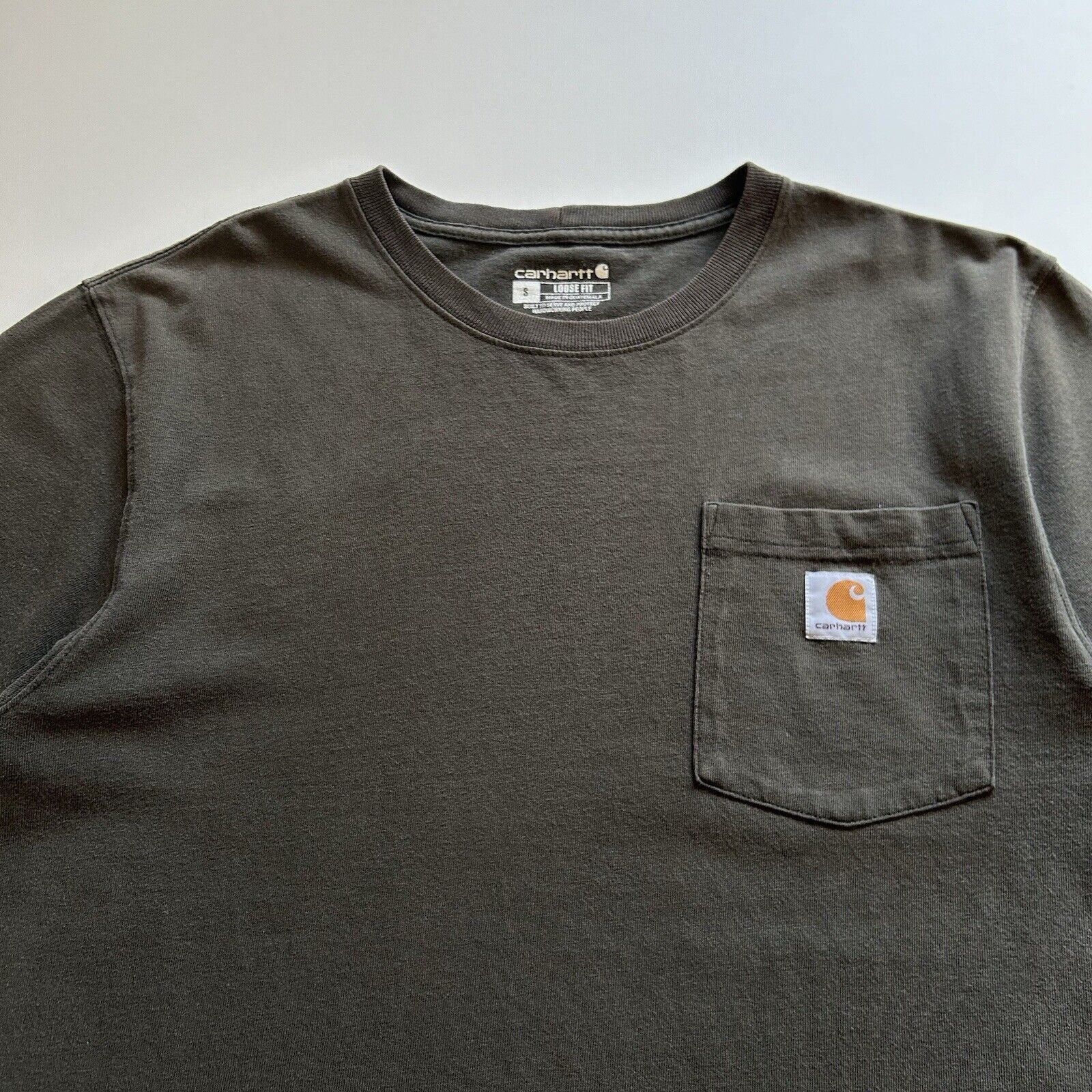 Carhartt Vintage Y2K Carhartt Pocket T Shirt Small Loose Fit Distress Size US S / EU 44-46 / 1 - 2 Thumbnail