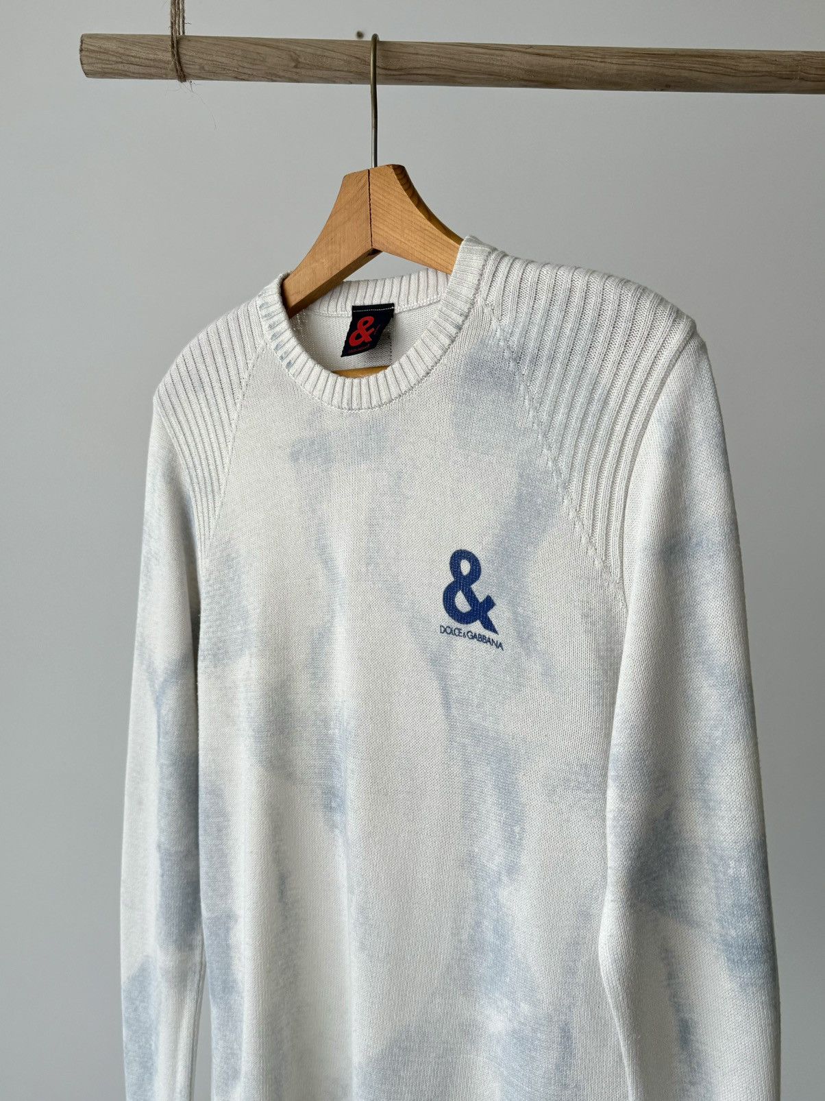 Dolce & Gabbana × Vintage Vintage 00s Dolce & Gabbana Painted Sweater Size US S / EU 44-46 / 1 - 2 Thumbnail