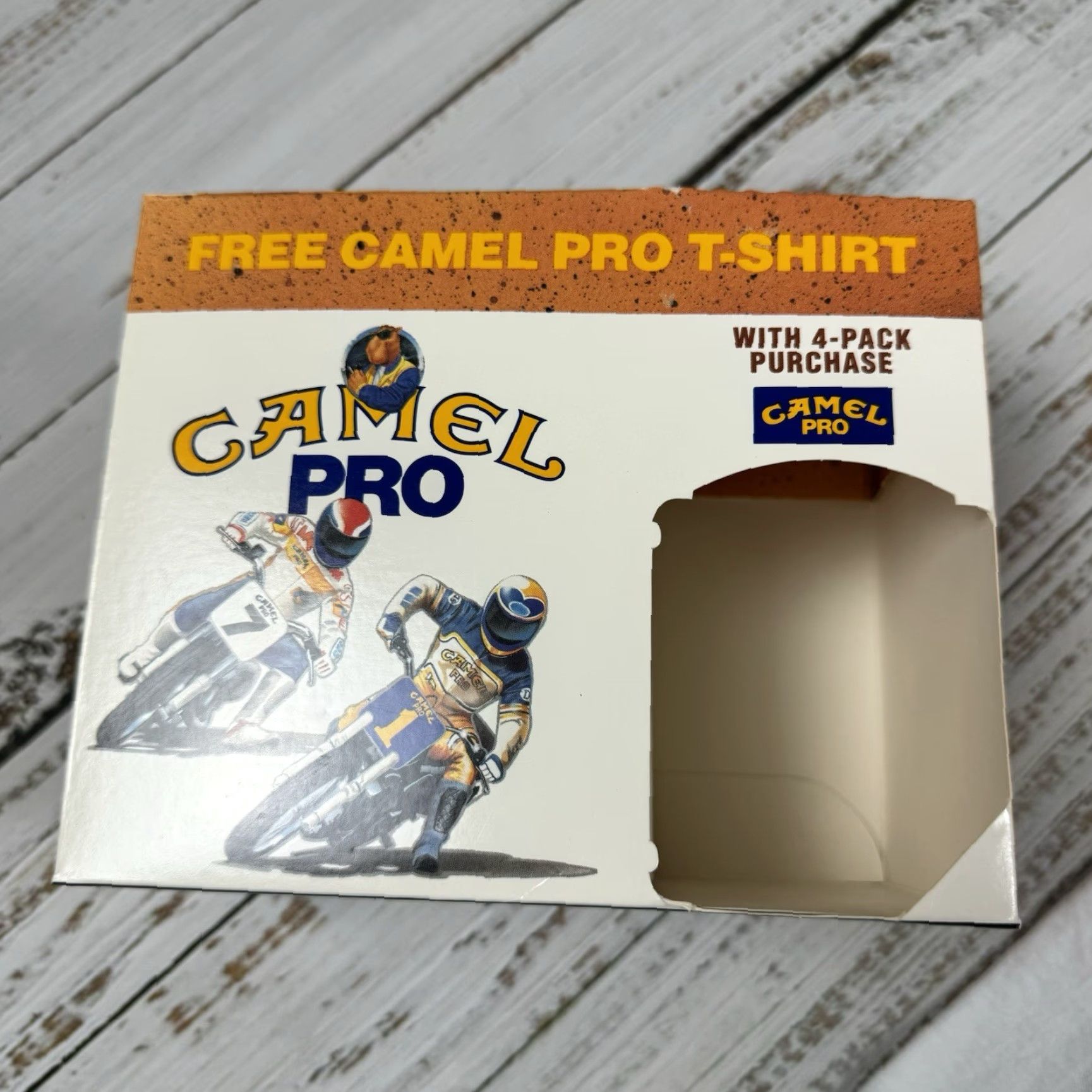 Camel VINTAGE Camel Pro T-Shirt Joe Camel Graphic Print 90s XL White Mens Size US XL / EU 56 / 4 - 6 Thumbnail