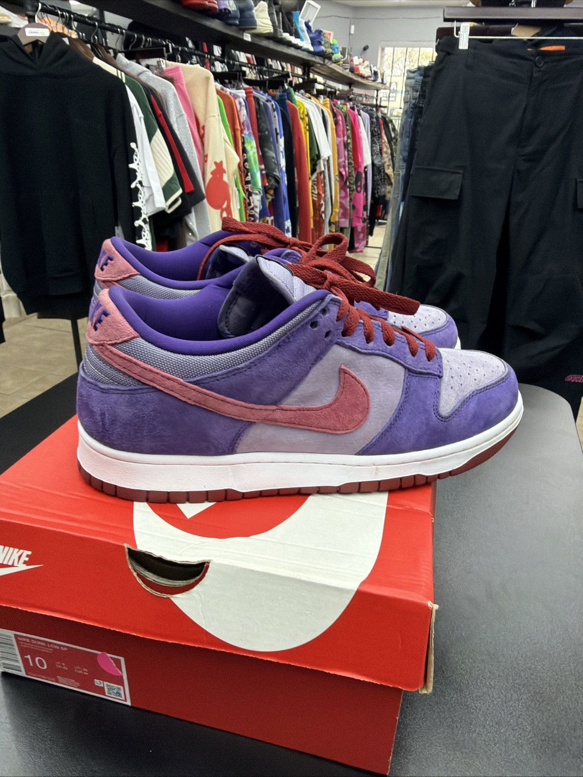 Nike Size 10 - Nike Dunk Retro Vol. 1 SP 2020 Low Plum Used Worn Size US 10 / EU 43 - 6 Thumbnail