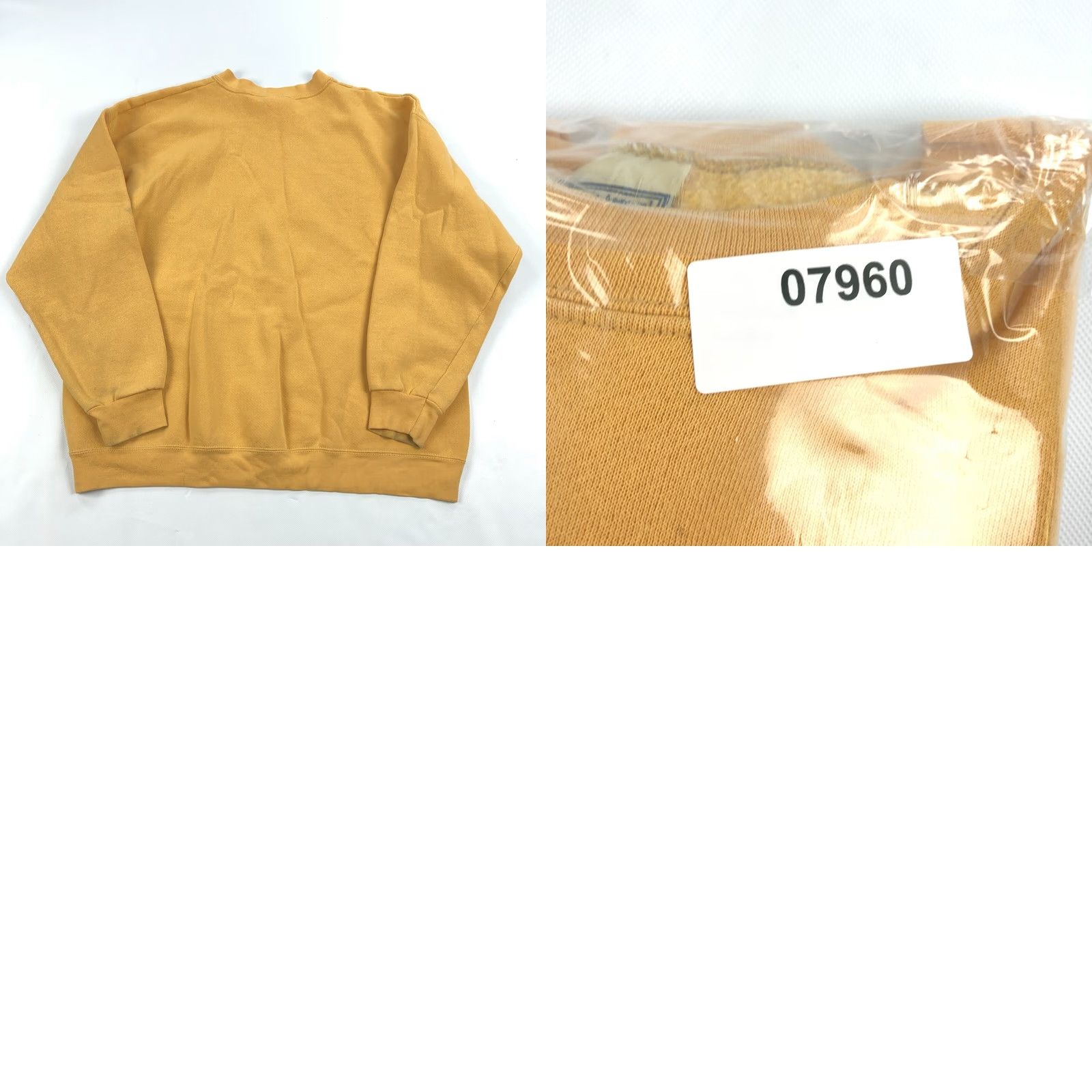 Lee VINTAGE Lee Coastal Fish Crew Neck Sweatshirt XL Adult Men Yellow 90s Graphic Print Pullover Size US XL / EU 56 / 4 - 9 Thumbnail