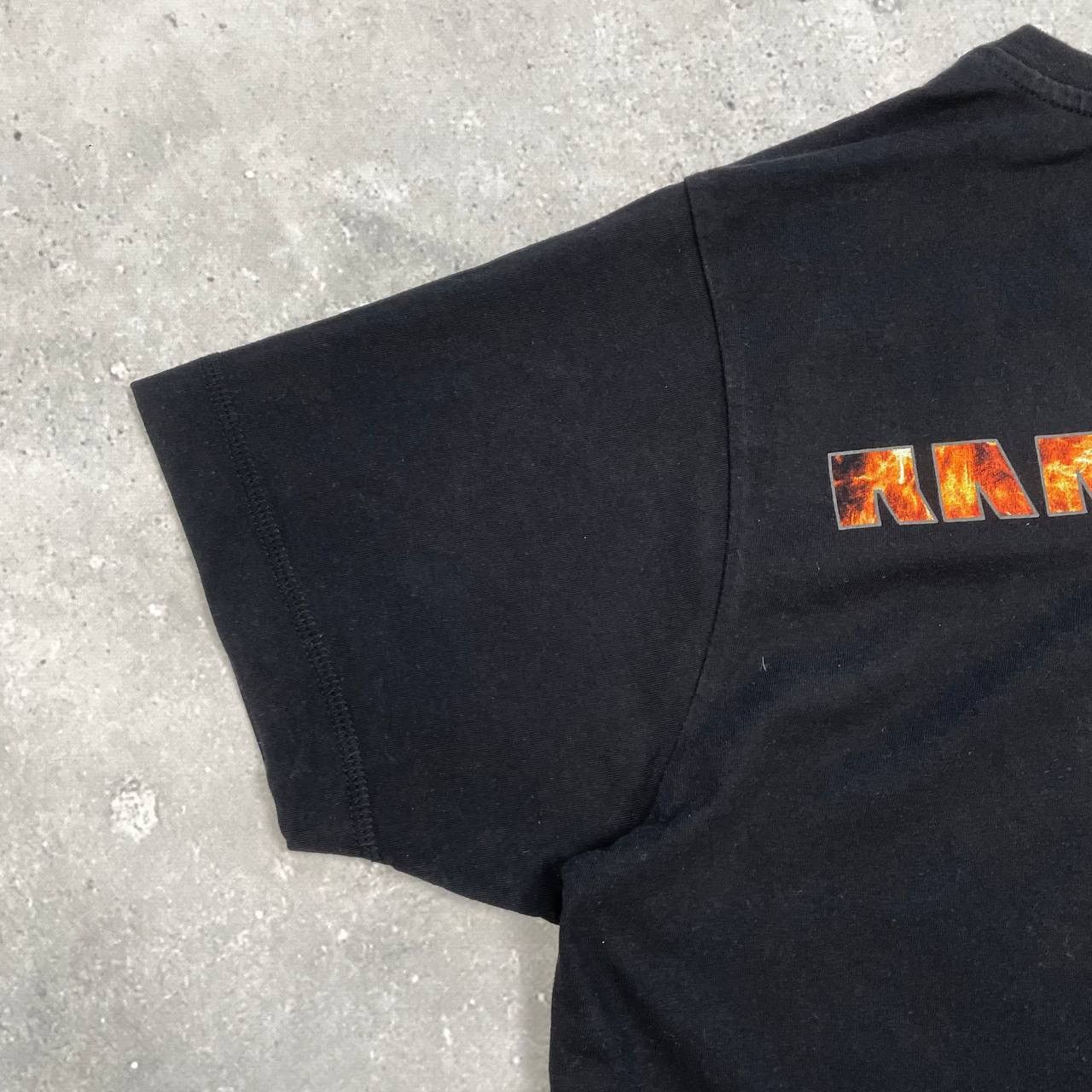 Band Tees Rammstein Feuer Frei 1994 Fire Logo T Shirt Black Size M Size US M / EU 48-50 / 2 - 12 Thumbnail