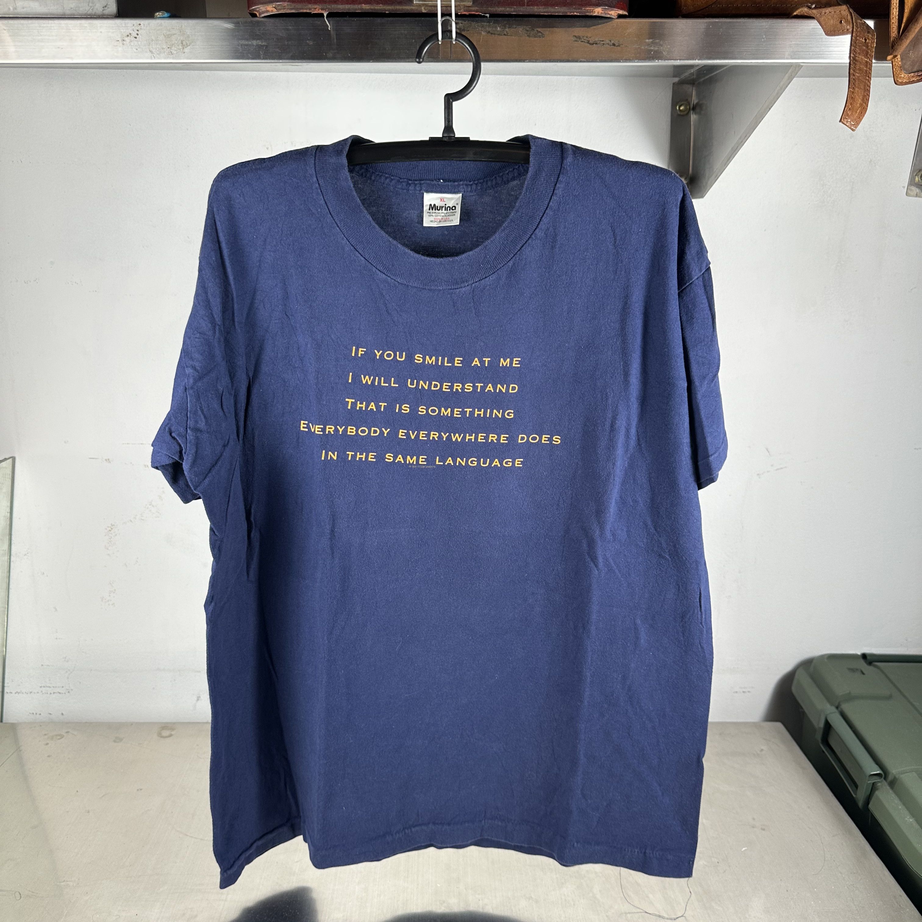 Vintage Vintage 90s Crosby, Stills & Nash Wooden Ships Tour T-shirt Size US XL / EU 56 / 4 - 2 Thumbnail