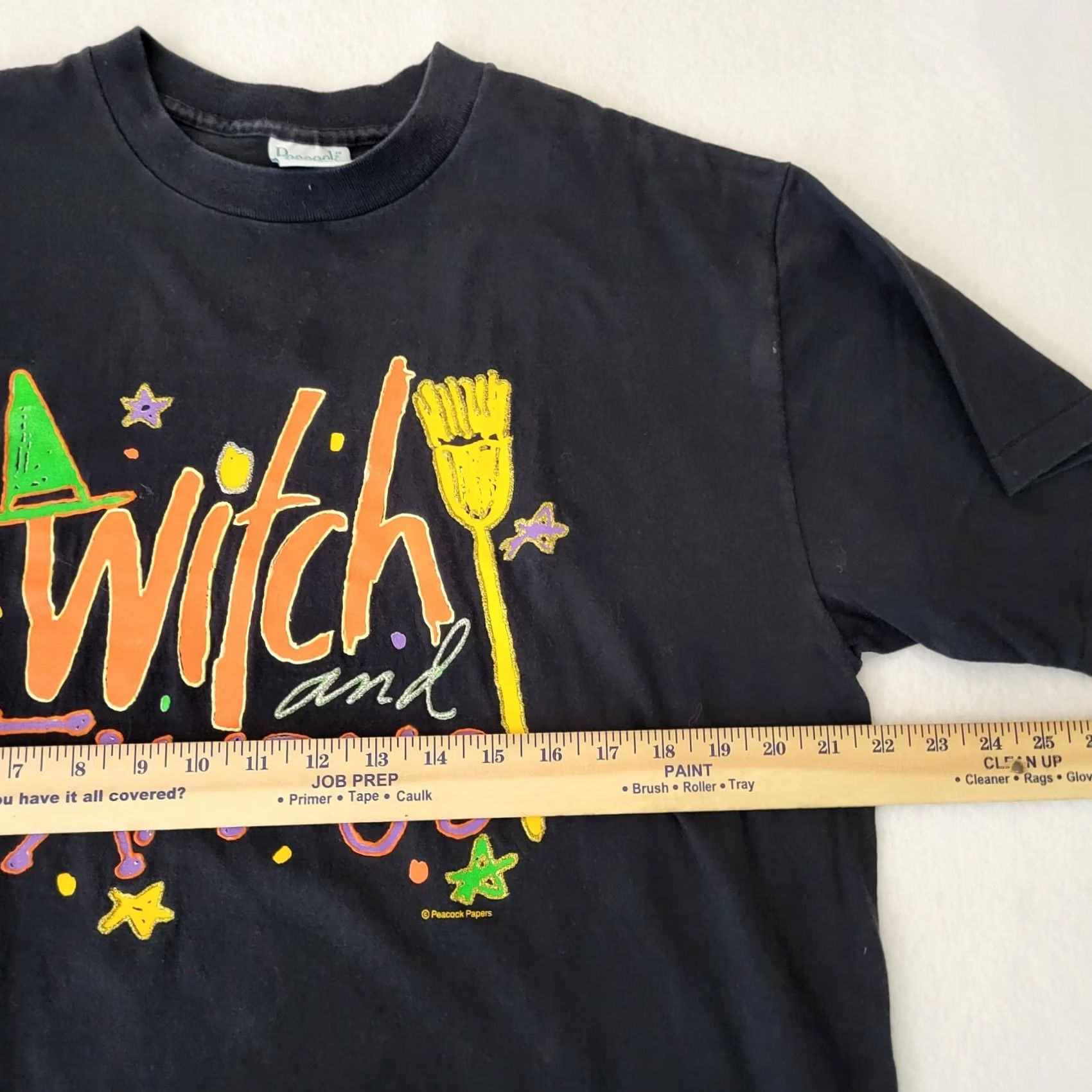 Vintage VINTAGE Peacock Shirt XL Unisex Adult Short sleeve Witch famous print Size XL / US 12-14 / IT 48-50 - 5 Thumbnail