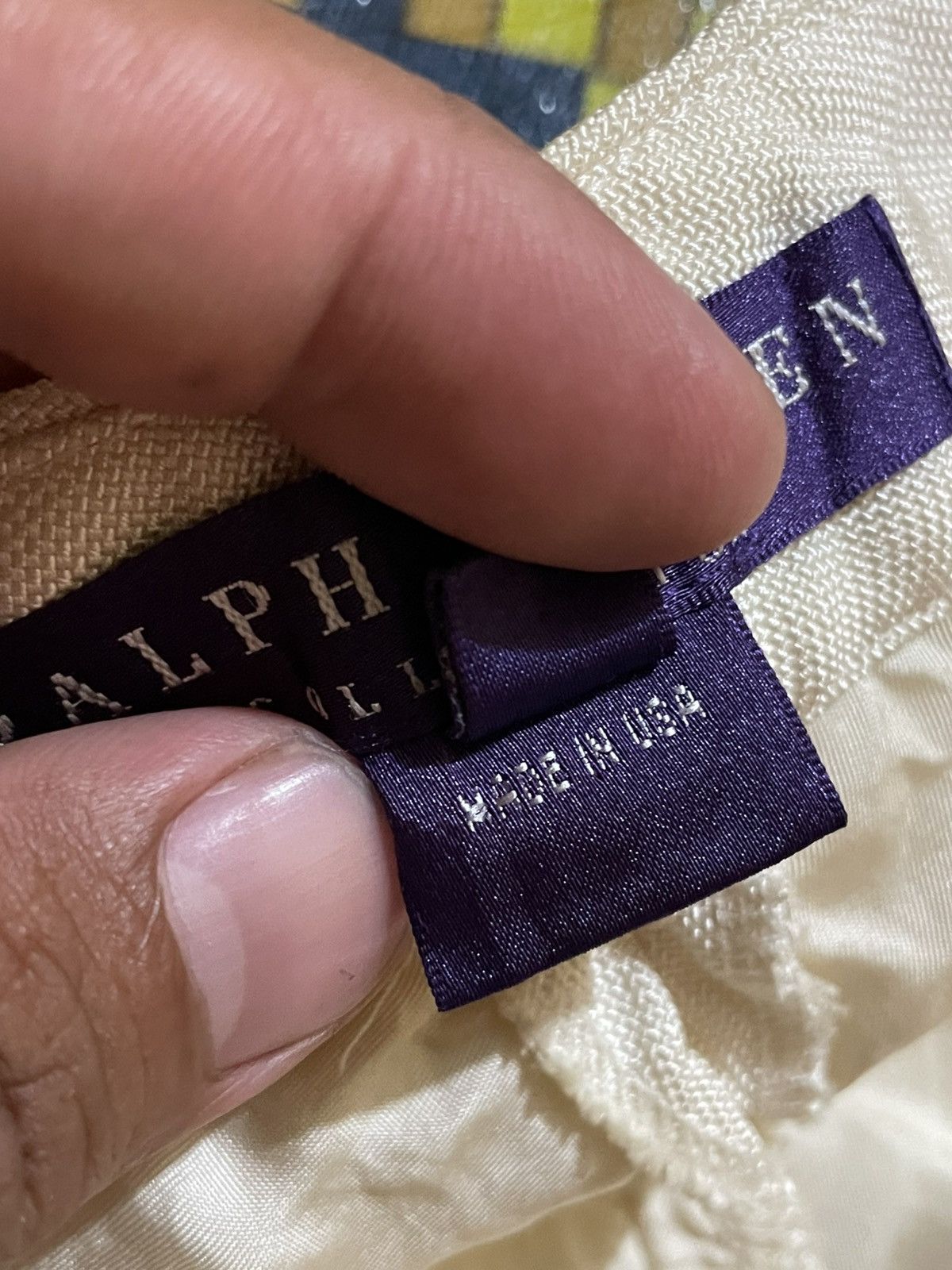 Ralph Lauren Purple Label Vintage 90s Ralph Lauren Collection Purple Label Trousers Size 28" / US 6 / IT 42 - 9 Thumbnail