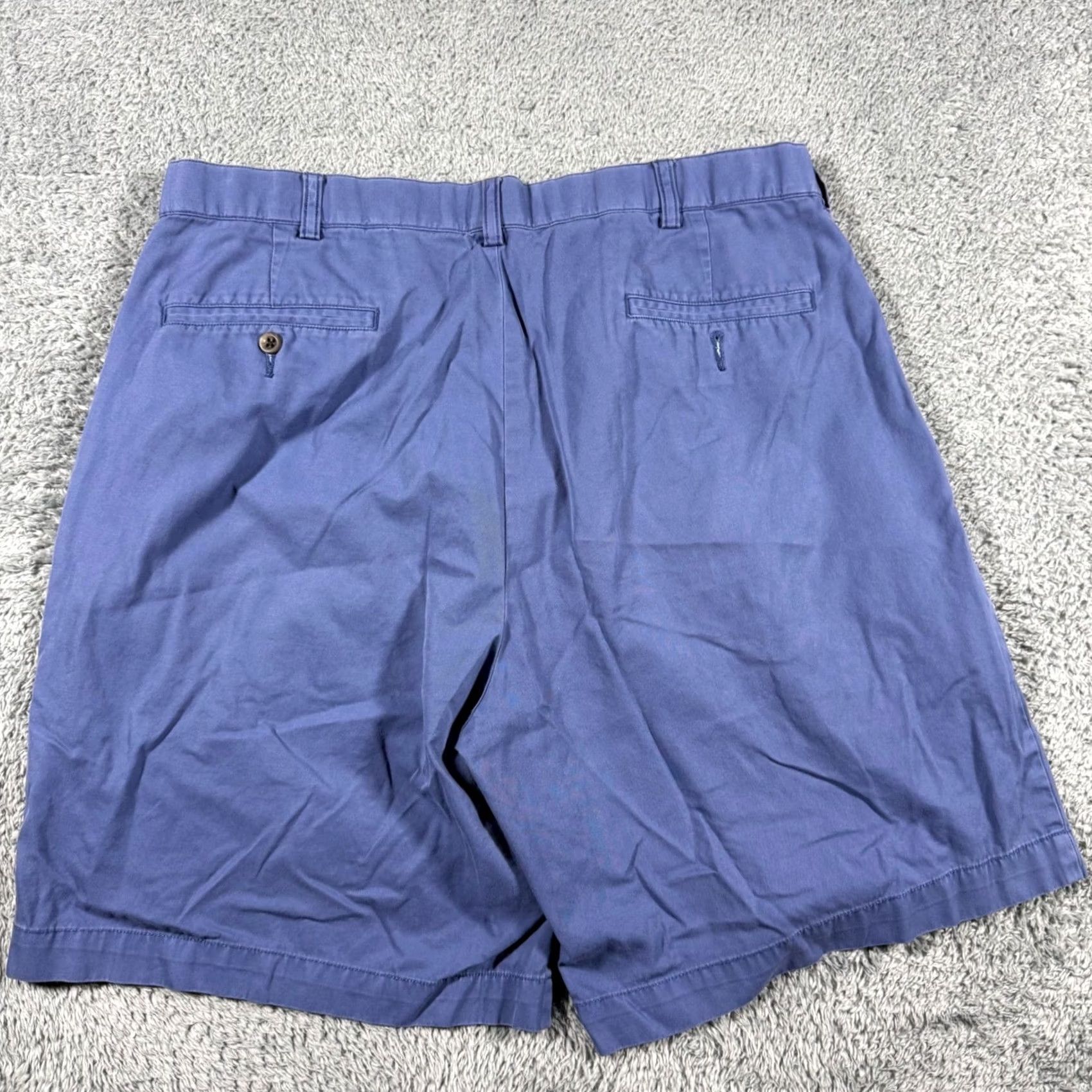 Polo Ralph Lauren VINTAGE Polo Ralph Lauren Mens Shorts 38 Blue Double Pleated Chino Size US M / EU 48-50 / 2 - 5 Thumbnail