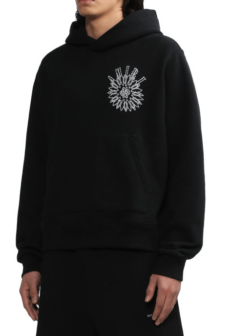 Amiri AMIRI Hoodie with Crystal Logo Size US S / EU 44-46 / 1 - 3 Thumbnail
