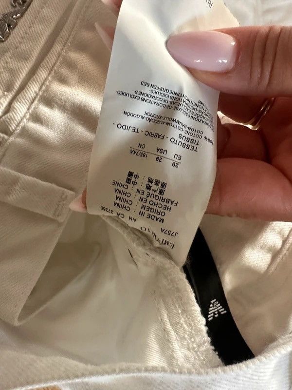 Emporio Armani Emporio armani shorts 29 white Size 29" - 8 Thumbnail