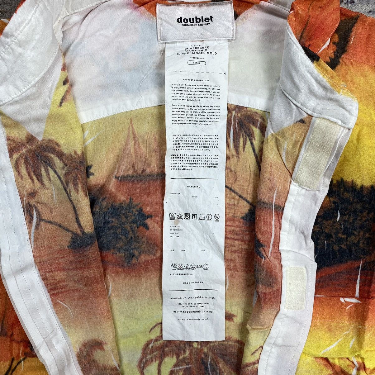 Doublet × Japanese Brand Doublet aloha hawaiian rayon shirt Size US L / EU 52-54 / 3 - 8 Thumbnail