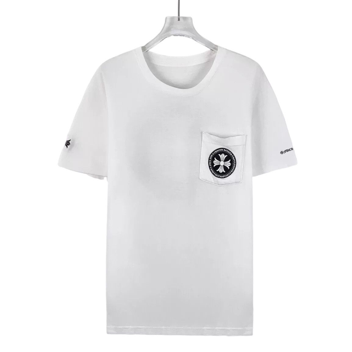 Chrome Hearts Chrome Hearts Cross Logo Pocket T-Shirt Size M Size US M / EU 48-50 / 2 - 1 Thumbnail