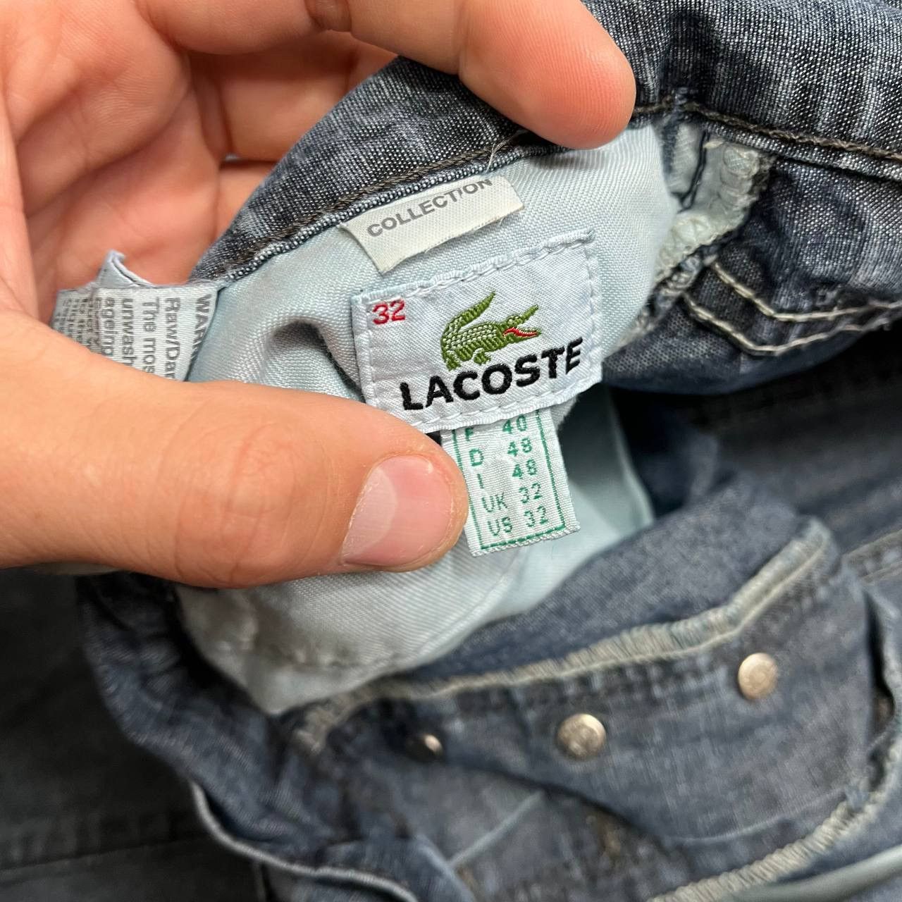 Lacoste × Vintage Vintage Lacoste Jeans mini logo Size US 32 / EU 48 - 3 Thumbnail