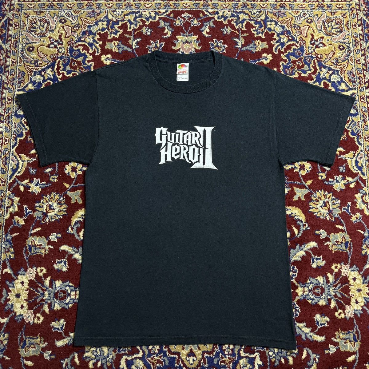Playstation 2000s Guitar Hero 2 Xbox 360 video game promo tee music y2k Size US L / EU 52-54 / 3 - 3 Thumbnail