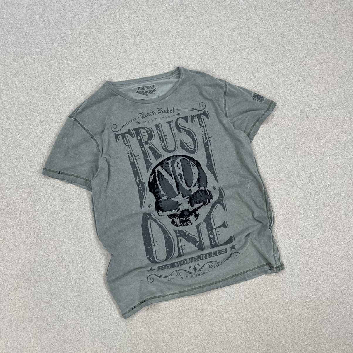 Affliction × Vintage VINTAGE AFFLICTION STYLE ROCK REBEL TEE T-SHIRT Size US L / EU 52-54 / 3 - 2 Thumbnail