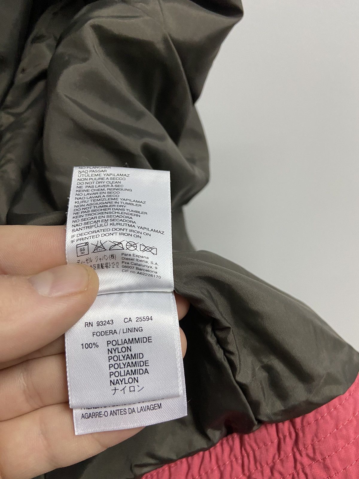Diesel × Vintage Diesel Vest Vintage Nylon Woman Zip Avant Garde Size L / US 10 / IT 46 - 7 Thumbnail