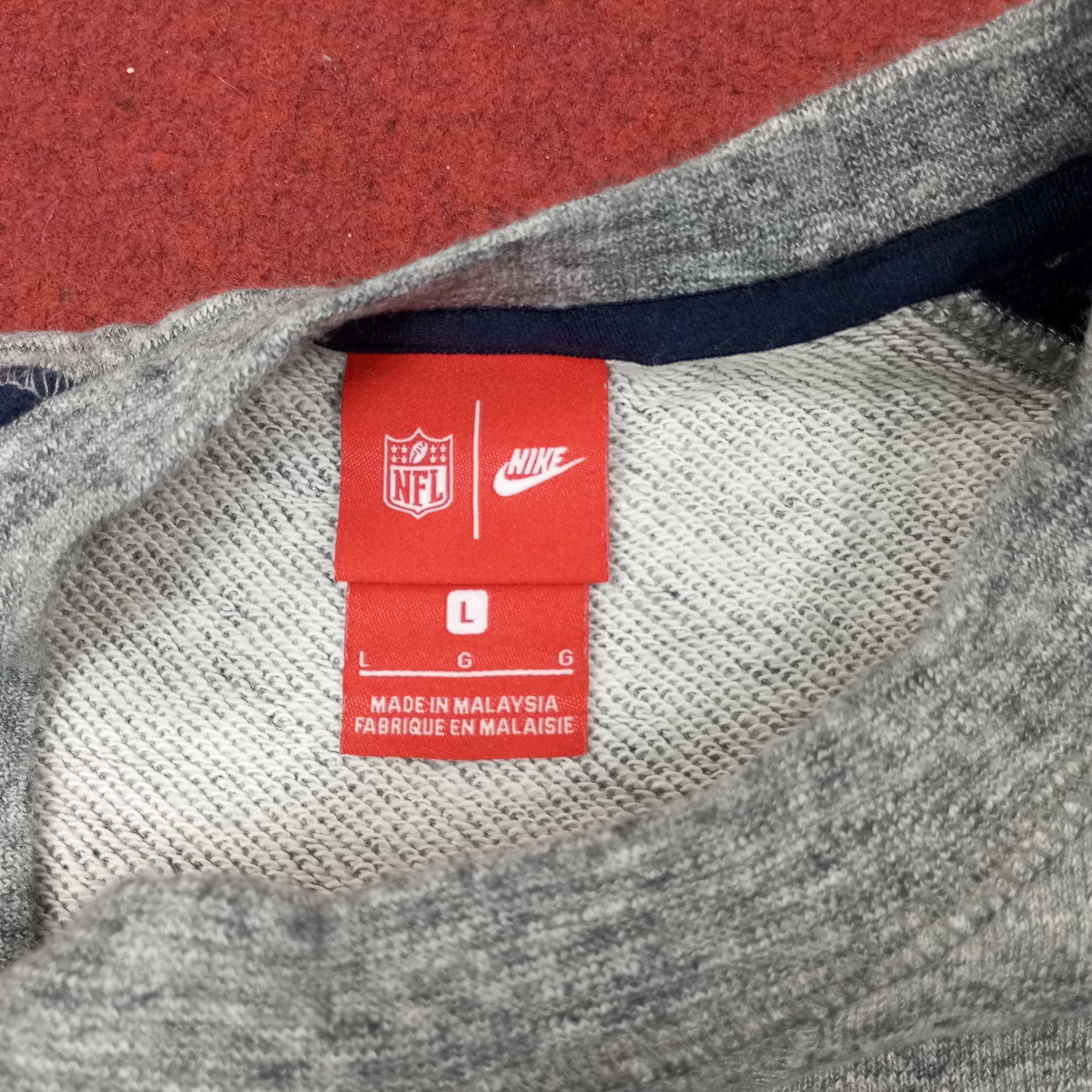 Nike Nike Seatle Seahawks Football Team Sweatshirt c226n1 Size US L / EU 52-54 / 3 - 3 Thumbnail