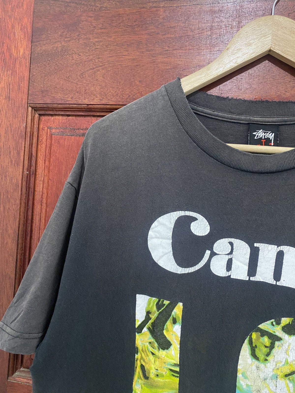 Stussy Vtg Y2K Stussy Undefeated Fruition Crown Parlay Sunfaded Tee Size US L / EU 52-54 / 3 - 4 Thumbnail