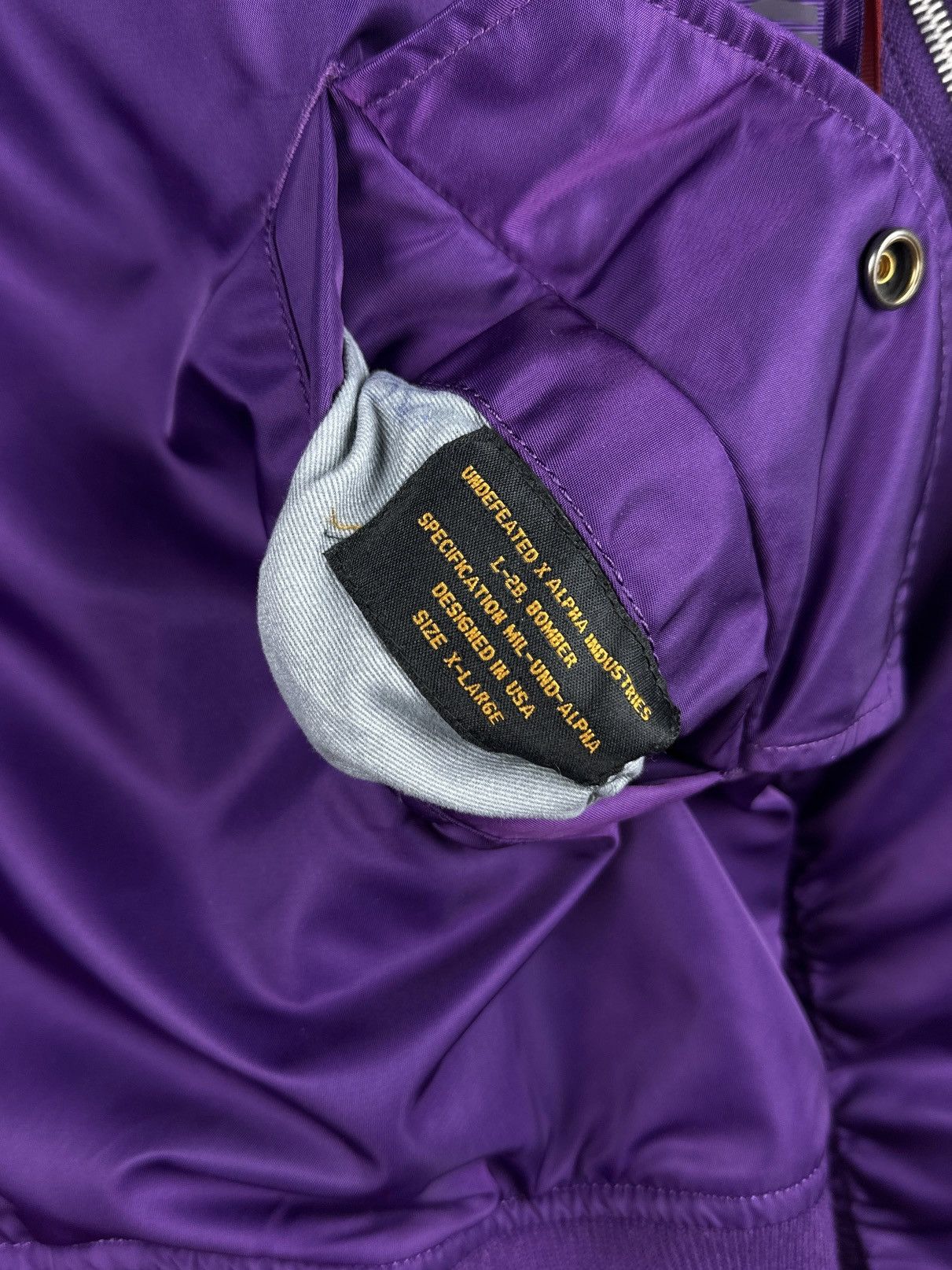 Alpha Industries Undefeated x Alpha Industries MA-1 Mesh Reversible Bomber Size US XL / EU 56 / 4 - 7 Thumbnail