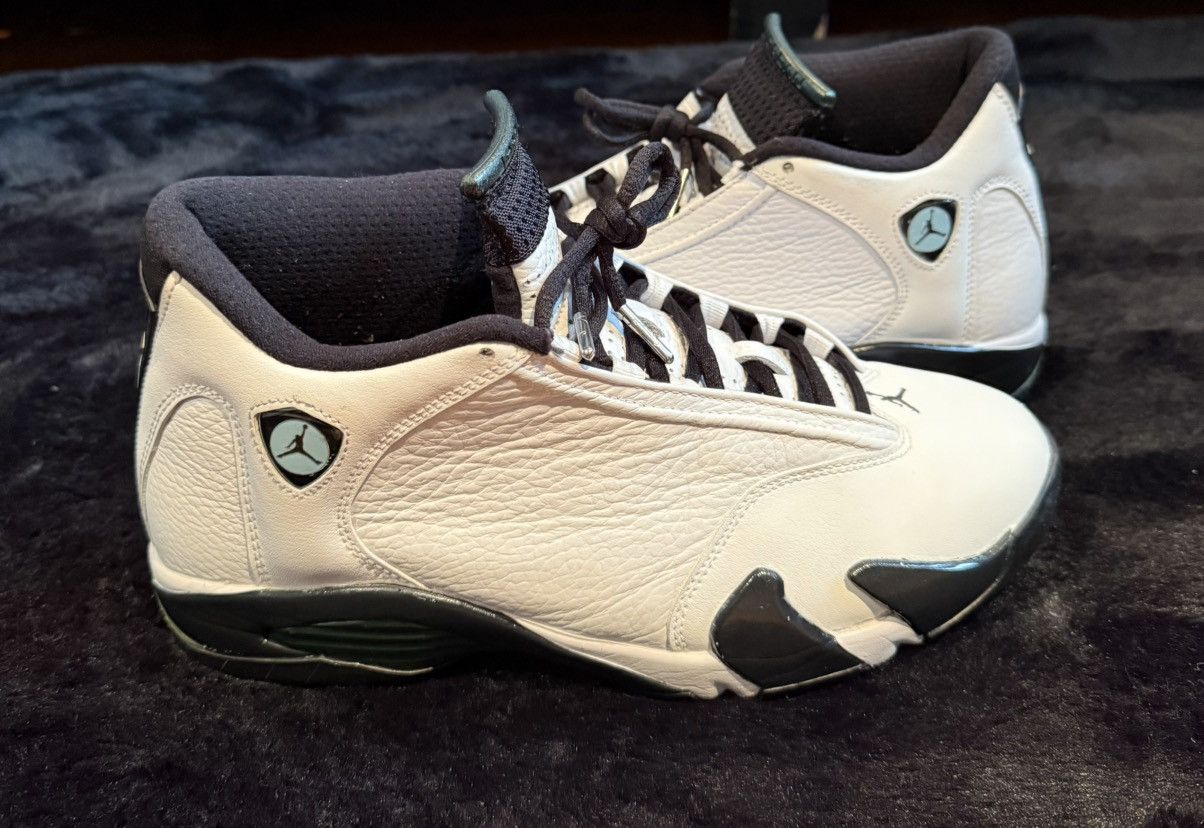 Jordan Brand Air Jordan Retro 14 ‘ oxidized green’ 2016 Size US 9.5 / EU 42-43 - 6 Thumbnail