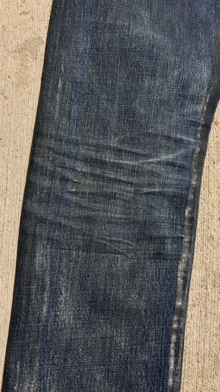 Dior × Hedi Slimane SS07 Dior Homme By Hedi Slimane Waxed Luster Denim Size US 32 / EU 48 - 22 Thumbnail