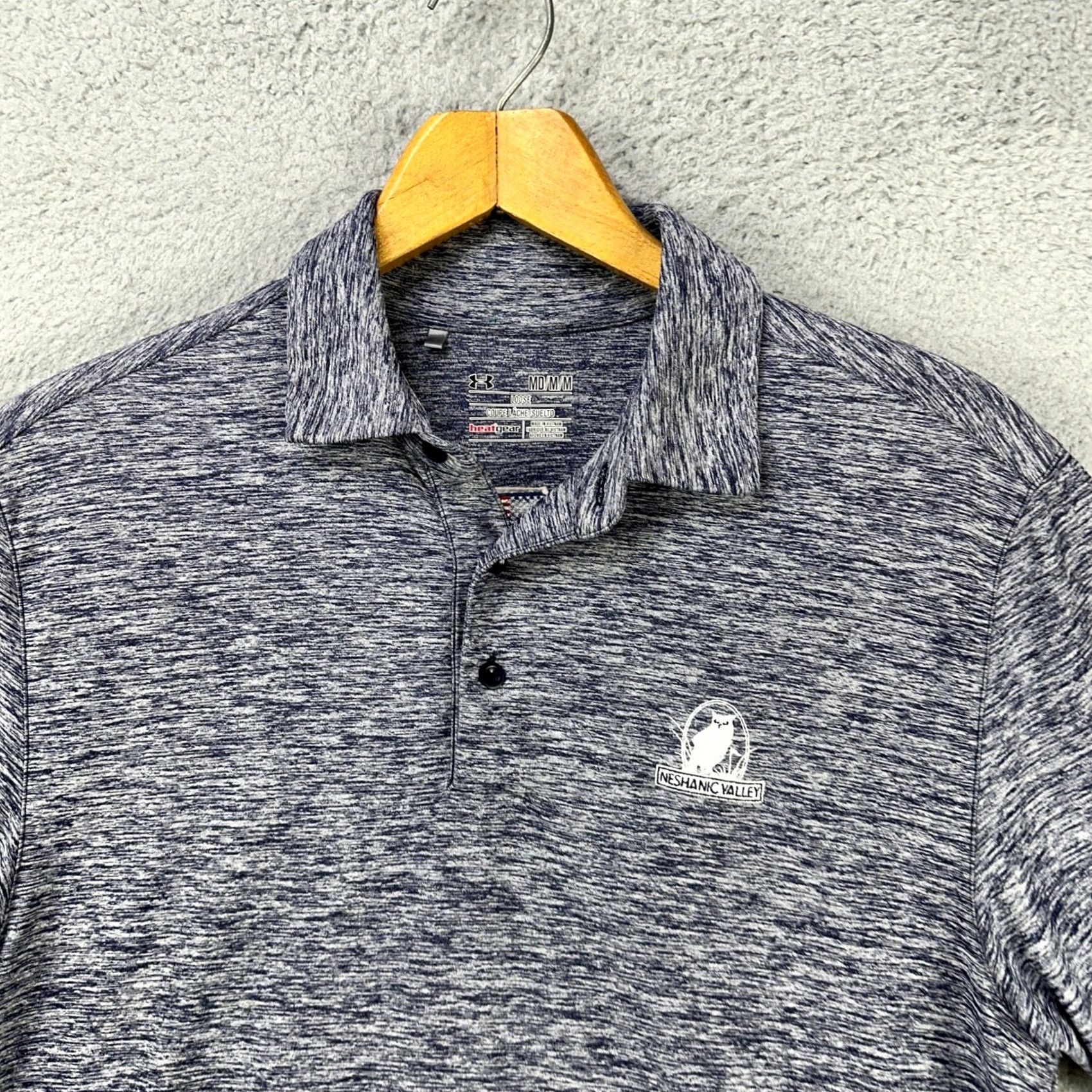 Under Armour Under Armour Heat Gear Polo Shirt Mens Medium Gray Rugby Short Sleeve Outdoor Size US M / EU 48-50 / 2 - 6 Thumbnail
