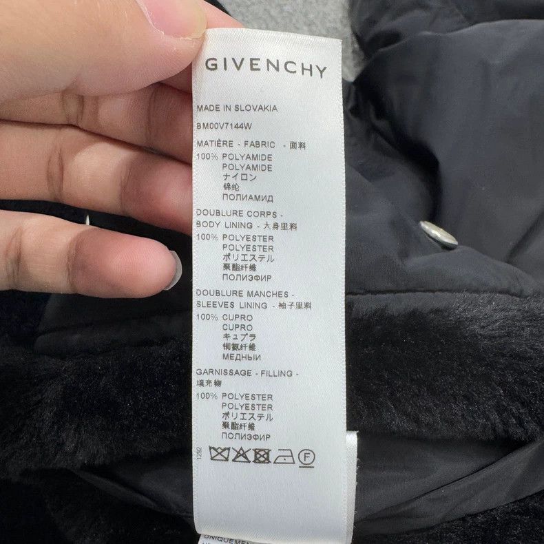Givenchy Givenchy Size46 Black Graffiti Cotton Fleece Jacket Size US M / EU 48-50 / 2 - 4 Thumbnail
