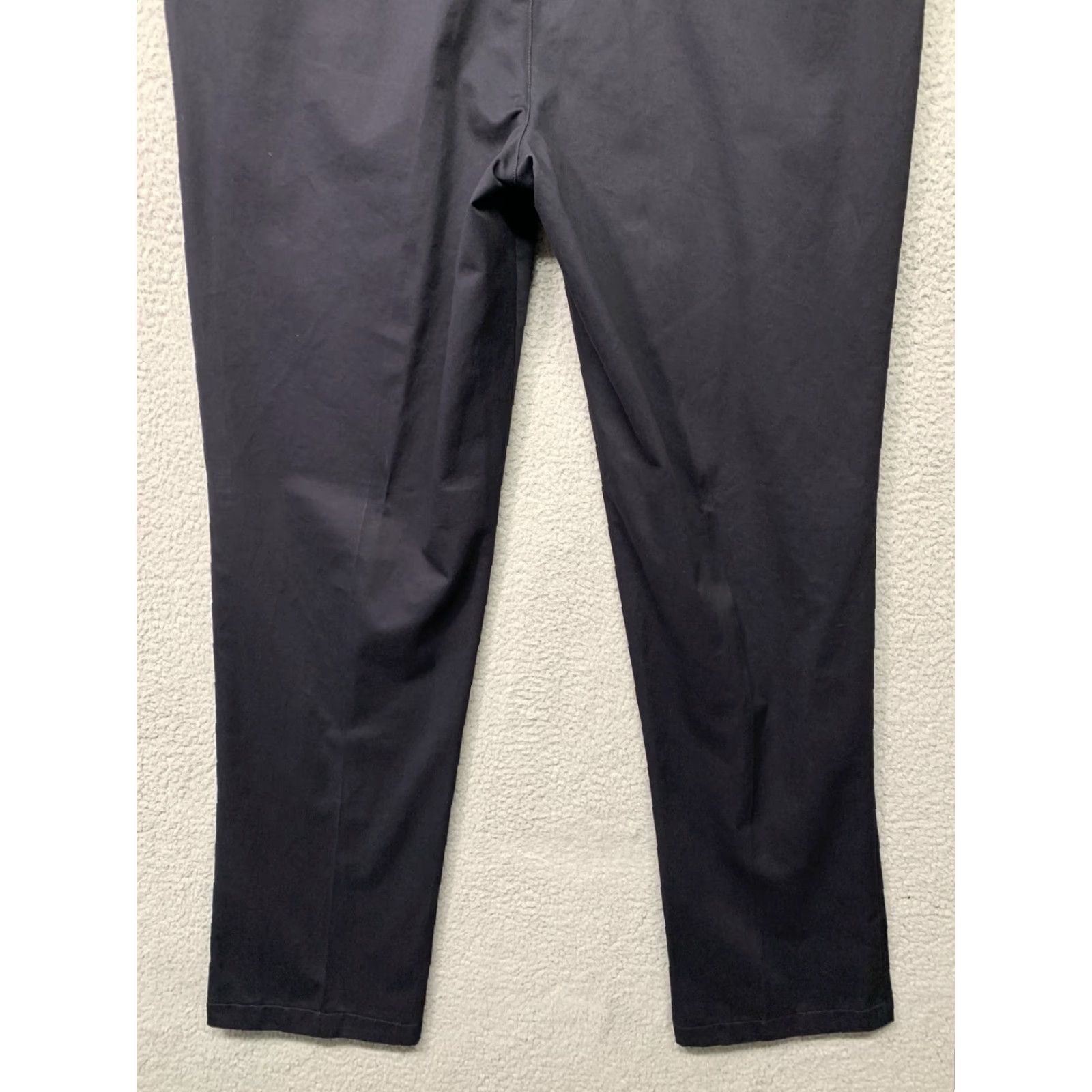 Lands' End Lands' End Dress Pants Men 42T Dark Blue Traditional Fit Straight Leg 100% Baumwolle/Cotton Slash Pockets Regular 42 Long Mens Size US 42 / EU 58 - 6 Thumbnail