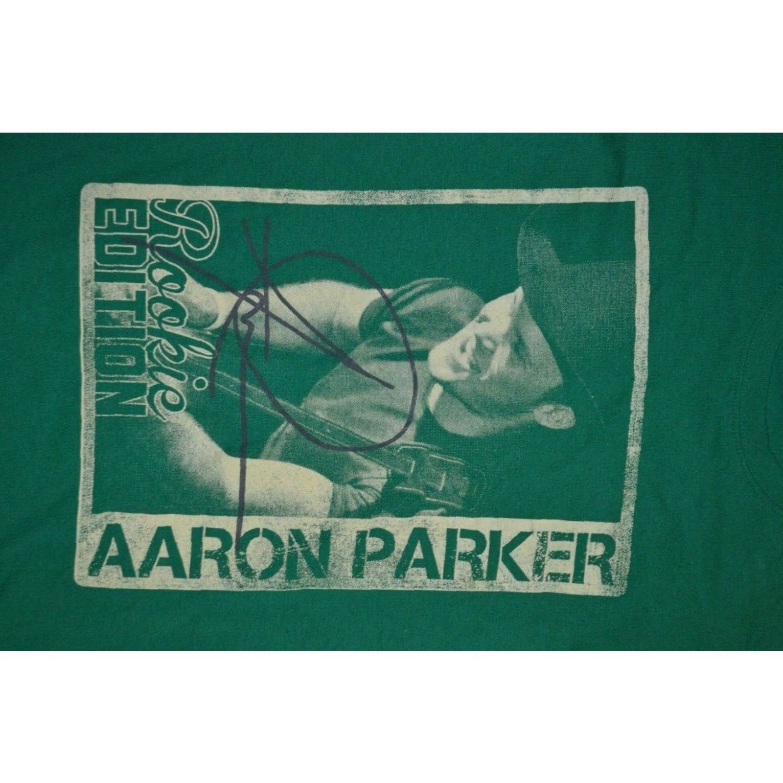 Anvil Aaron Parker Rookie Edition T Shirt Small T-Shirt Men Green Music Concert Tour Graphic Tee 90s Womens? Size US S / EU 44-46 / 1 - 2 Thumbnail
