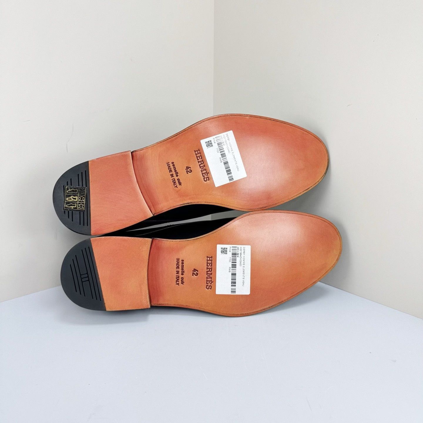 Hermes Hermes Silver Buckle Black Leather Shoes Size US 9 / EU 42 - 5 Thumbnail