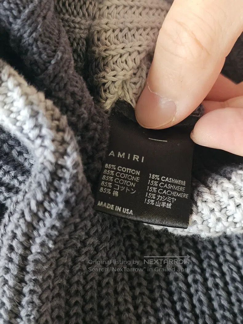 Amiri Amiri Size M Hooded sweater Size US M / EU 48-50 / 2 - 5 Thumbnail