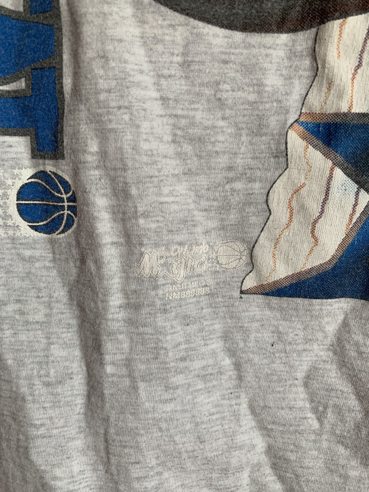 NBA Orlando Magic Vintage NBA Basketball T Shirt Nutmeg Retro Size US L / EU 52-54 / 3 - 3 Thumbnail