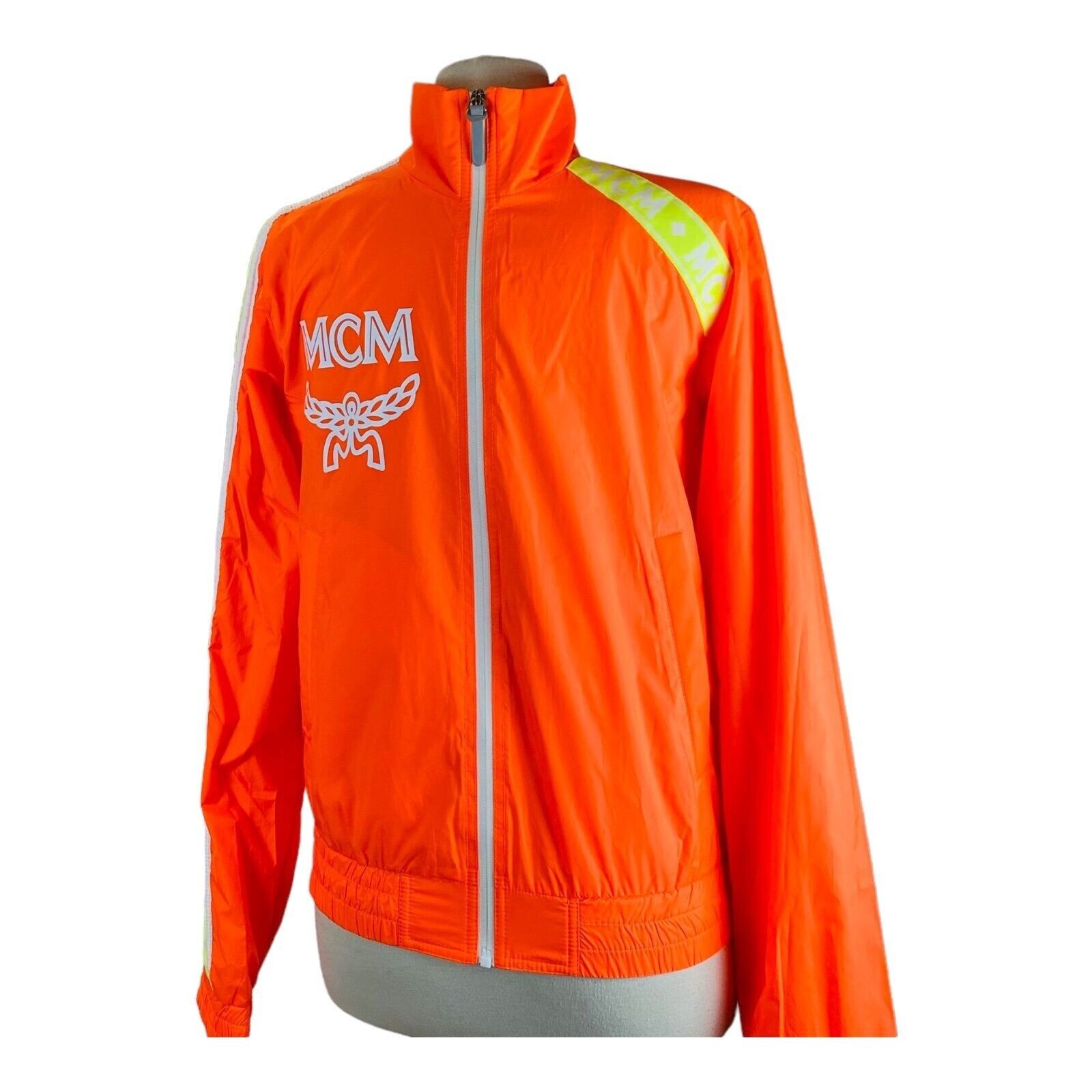 MCM MCM Logo Print Bomber Jackets Size Small Size S / US 4 / IT 40 - 1 Thumbnail