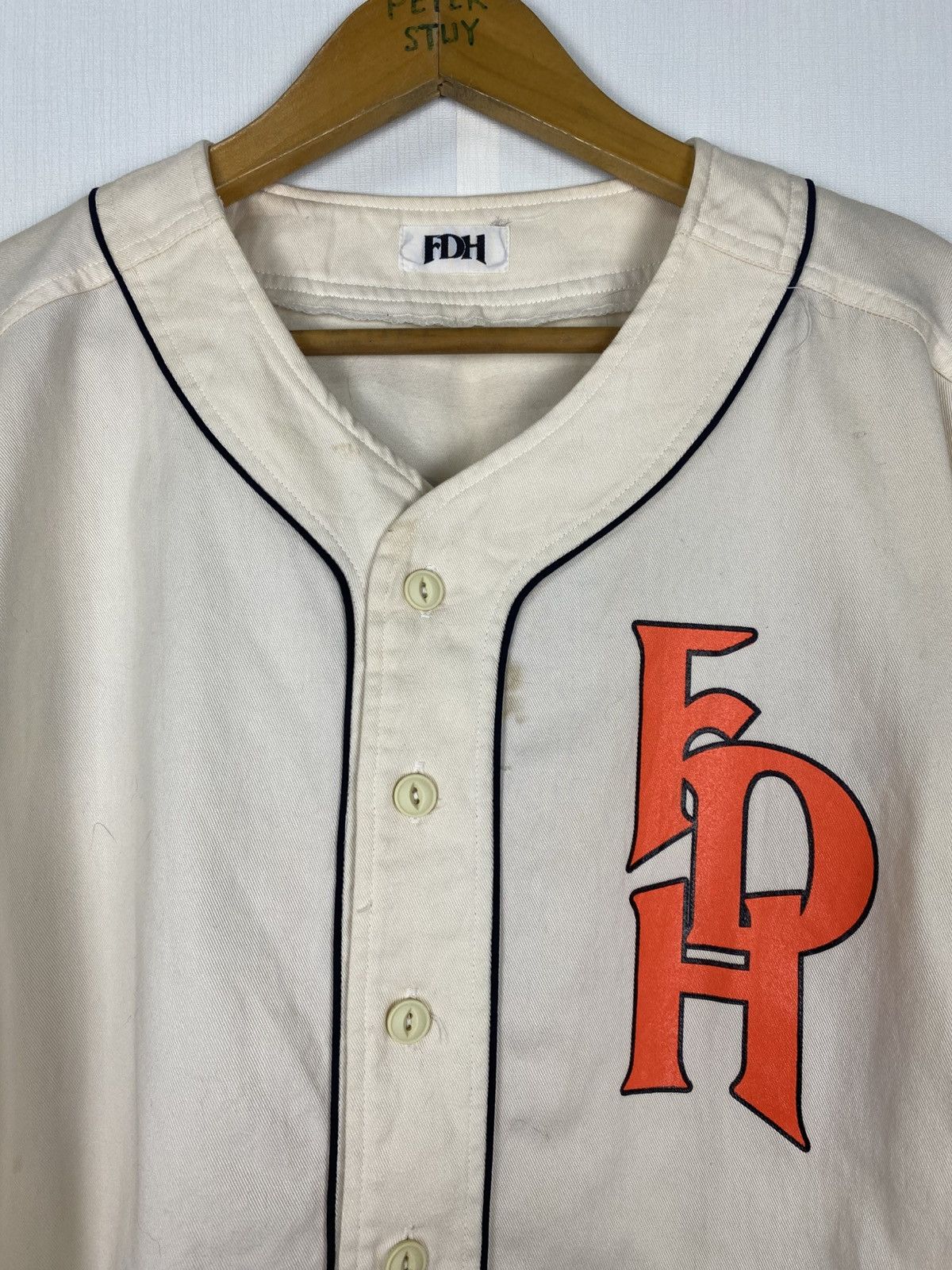Vintage Vintage FDH Japan MLB Shirt Size US L / EU 52-54 / 3 - 6 Thumbnail